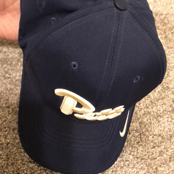 Pitt Panthers (University of Pittsburgh) Script Logo - Nike Dri Fit Hat - Picture 5 of 7